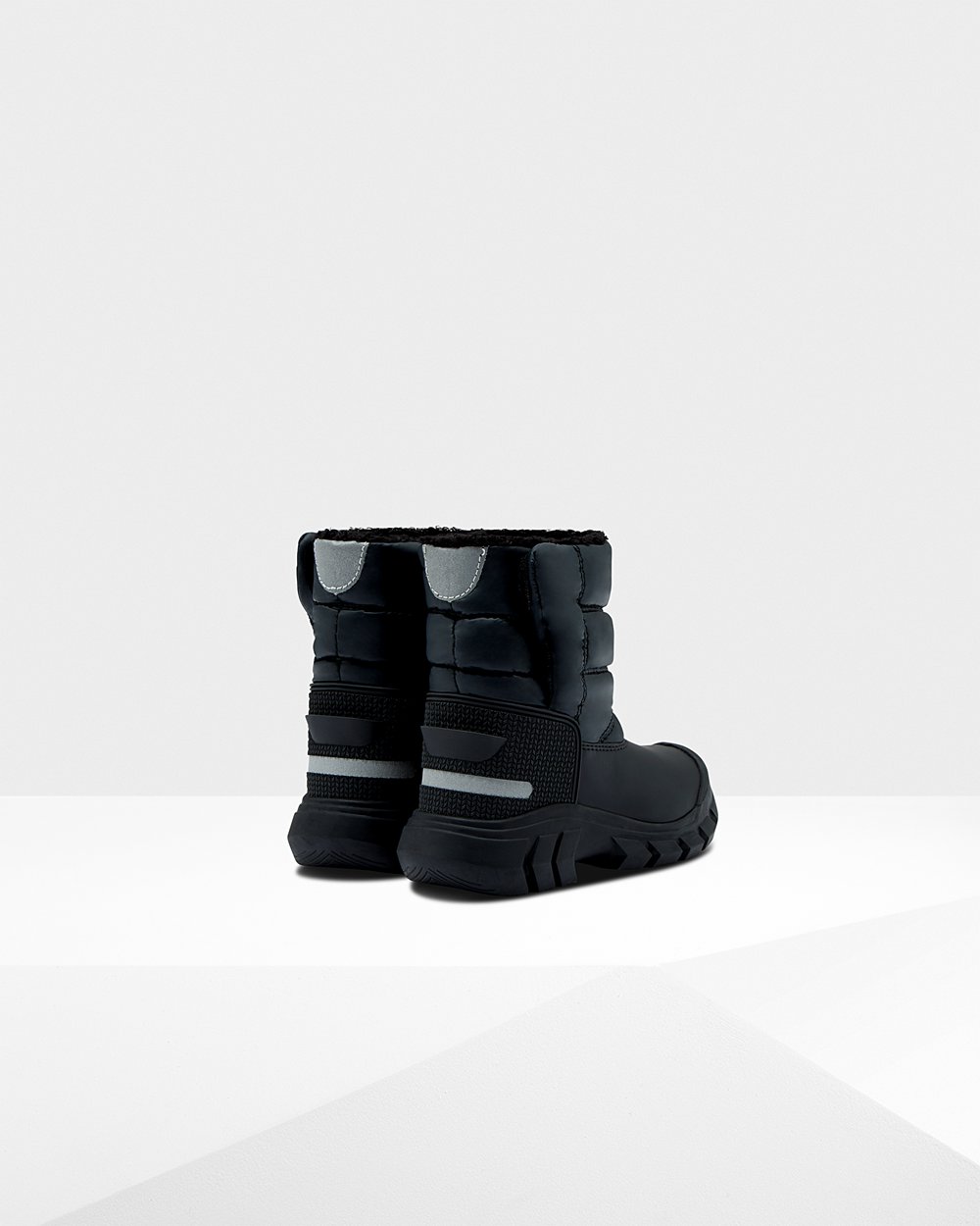 Botas De Nieve Original Little Insulated Hunter Niños - Negros - 716324TAO